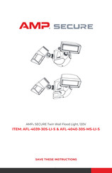 AMP SECURE AFL-4040-30S-MS-LI-S Instructions Manual
