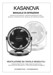 Kasanova HOH000027NOC Instruction Manual