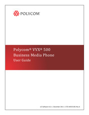 Polycom POVVX500 User Manual