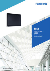 Panasonic 5054 Manual