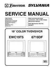 Emerson EWC19T5 Service Manual