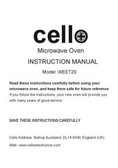 Cello WEET20 Instruction Manual