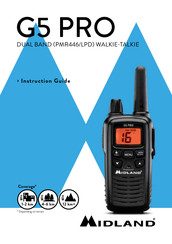 Midland G5 PRO Instruction Manual