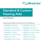 Miracle-Ear MEENERGY ITC/HS/ITE R BL User Manual
