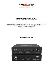 BZBGEAR BG-UHD-SC1X2 User Manual