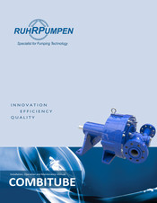 Ruhrpumpen COMBITUBE Installation, Operation And Maintenance Manual