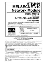 Mitsubishi MELSECNET/10 AJ72QLP25 User Manual