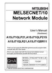 Mitsubishi MELSECNET/10 A1SJ71QLP21S User Manual
