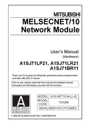 Mitsubishi MELSECNET/10 A1SJ71BR11 User Manual