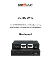 BZBGEAR BG-8K-DA12 User Manual