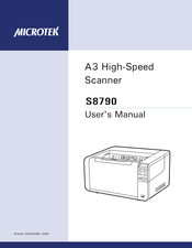 Microtek S8790 User Manual