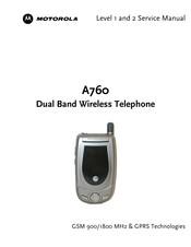 Motorola A760 Service Manual