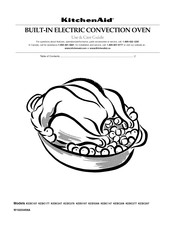 KitchenAid KEBC277 Use & Care Manual