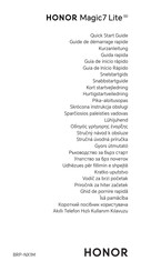 honor BRP-NX1M Quick Start Manual