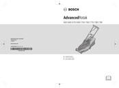 Bosch AdvancedRotak 670 Original Instructions Manual