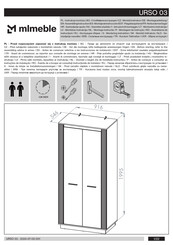 ML MEBLE URSO 03 Assembling Instruction