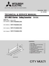 Mitsubishi Electric CITY MULTI PMFY-P06NBMU-E Technical & Service Manual