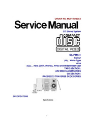 Panasonic SA-PM141 Service Manual