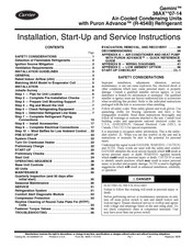 Carrier Gemini 38AXDT/U14 Installation, Start-Up And Service Instructions Manual