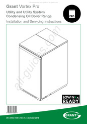 Grant Vortex Pro VTX3/46 Installation And Servicing Instruction