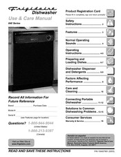 Frigidaire FDB641RAB1 Use & Care Manual