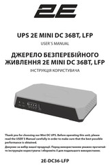 2E 2E-DC36-LFP User Manual