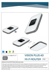 Vision Plus M4G Quick Start Manual