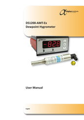 Alpha Moisture Systems DS1200-AMT-Ex User Manual