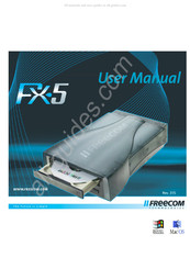 Freecom FX-5 User Manual