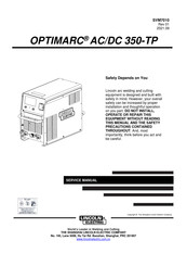 Lincoln Electric OPTIMARC AC/DC 350-TP Service Manual