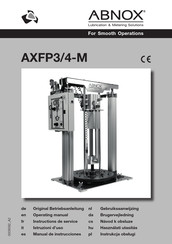 ABNOX AXFP4-M Operating Instructions Manual