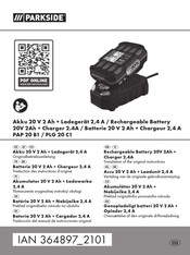 Parkside PAP 20 B1 Instructions Manual