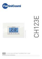 Fantini Cosmi CH123E Installation And User Manual