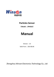 Winsen ZPH01B Manual