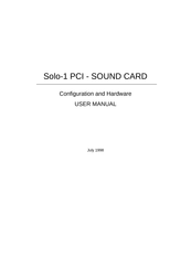 ESS Solo-1 User Manual