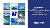 Maretron MConnect WSV100-01 Manual