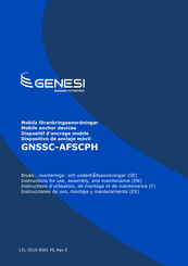Genesi GNSSC-AFSCPH Instructions For Use, Assembly And Maintenance