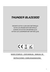 Thunder BLAZE800 User Manual