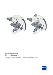 Zeiss Primostar 1 Instruction Manual