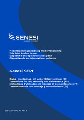 Genesi SCPH Instructions For Use, Assembly And Maintenance