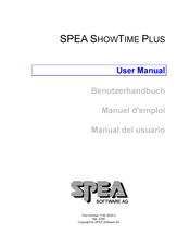 SPEA SHOWTIME PLUS User Manual