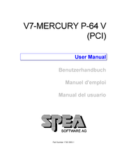 SPEA V7-MERCURY P-64 V User Manual