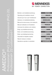 Mennekes AMEDIO Professional+ 22 customized-1 Operating And Installation Manual