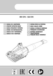 Efco SAi 570 Operator's Instruction Manual