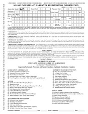 Alamo Industrial BUILT SHARPER AF72 Operator’s Manual With Parts Listing