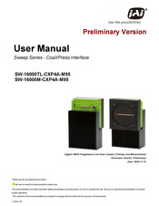 JAI SW-16000TL-CXP4A-M95 User Manual