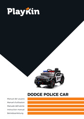 PLAYKIN DODGE POLICE CAR Instruction Manual
