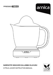 Arnica Presso Trend Instruction Manual