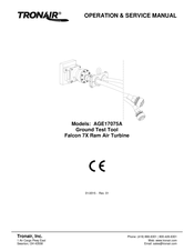 Tronair AGE17075A Operation & Service Manual