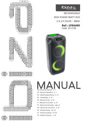 Ibiza sound 10-7136 Manual
